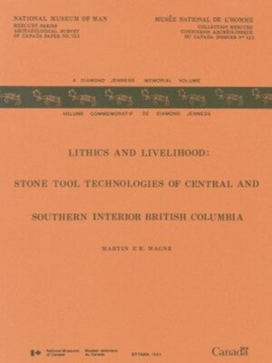 cover image of Lithics and Livelihood